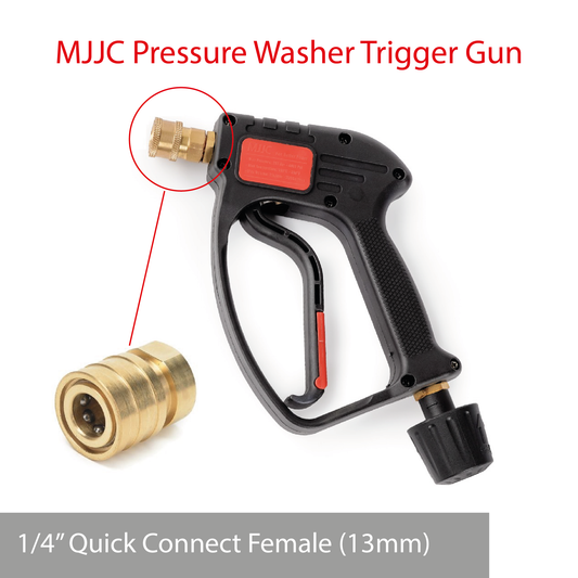 1/4" Quick Connect Female (13mm ID) adapter for MJJC Short Trigger Spray Gun Outlet