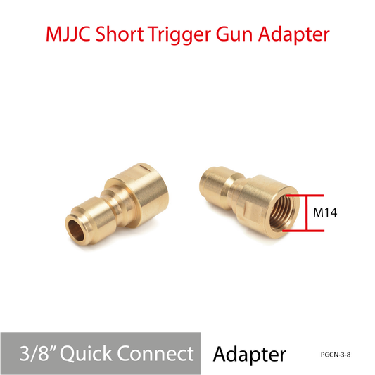 3/8" Quick Connect Male adapter - MJJC Short Trigger Spray Gun