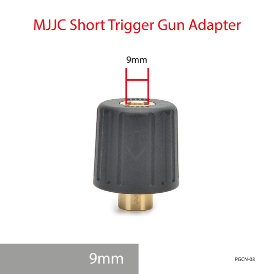 MJJC Short Trigger Gun Adapter 9mm hose tips