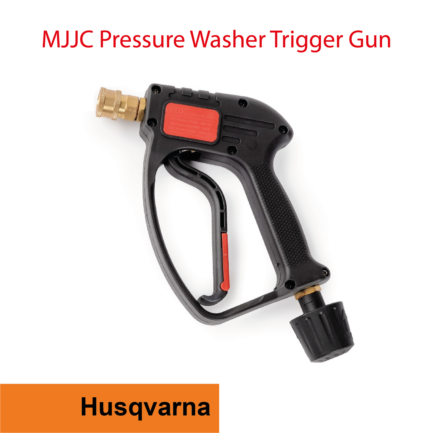 Husqvarna - MJJC Light Weight Pressure Washer Trigger Spray Gun with Live Swivel