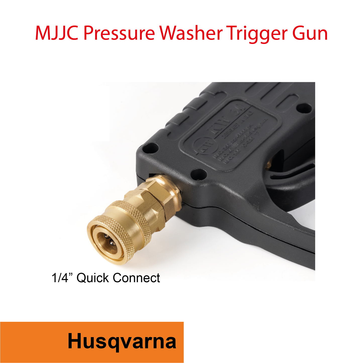 Husqvarna - MJJC Light Weight Pressure Washer Trigger Spray Gun with Live Swivel