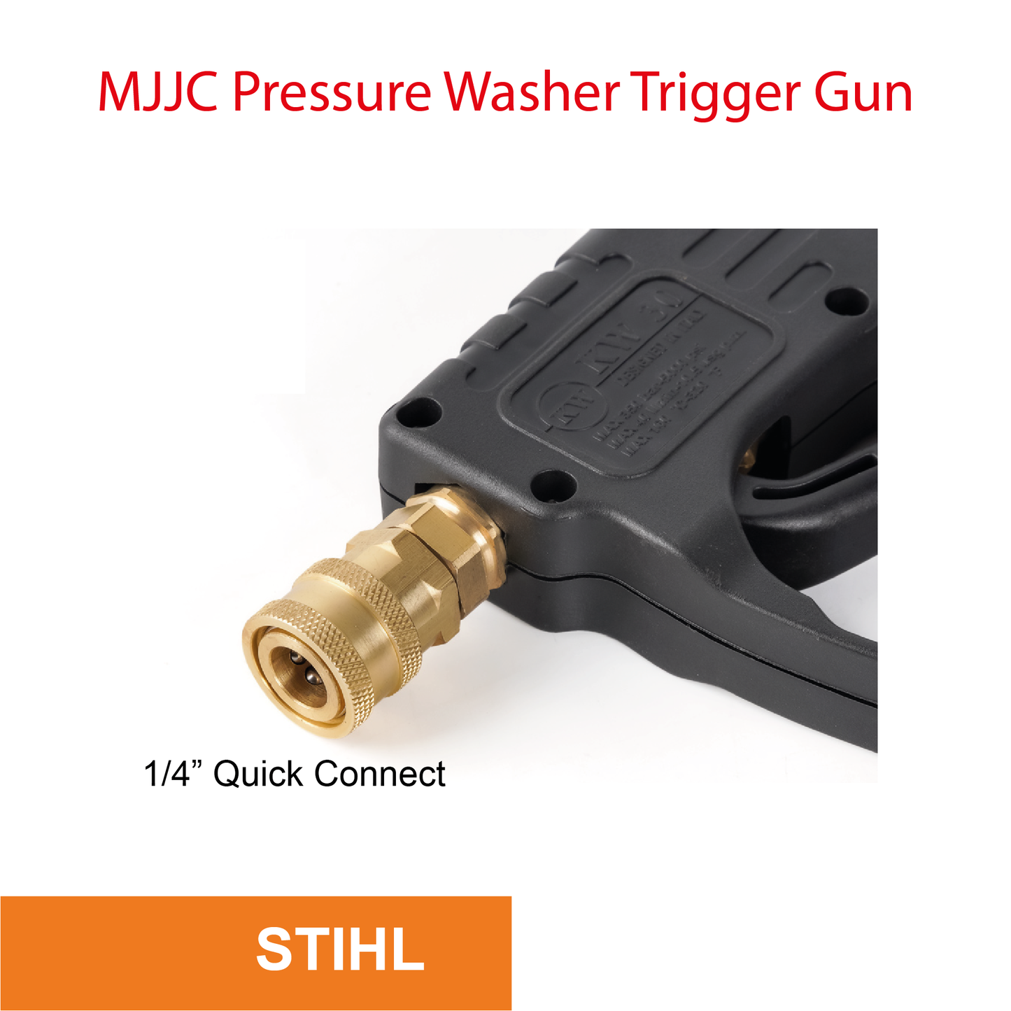 STIHL - MJJC Light Weight Pressure Washer Trigger Spray Gun with Live Swivel