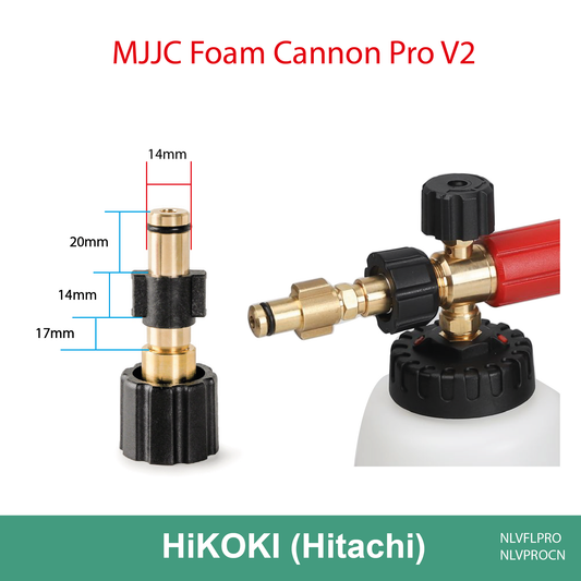 Hikoki Hitachi (NLVPROCN) Adapter for MJJC Foam Cannon Pro V2 (NLVFLPRO)