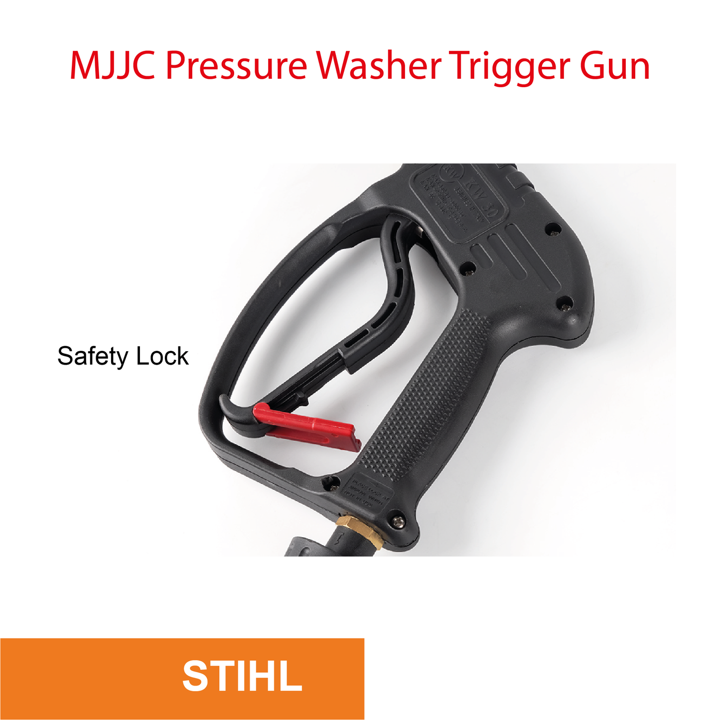 STIHL - MJJC Light Weight Pressure Washer Trigger Spray Gun with Live Swivel