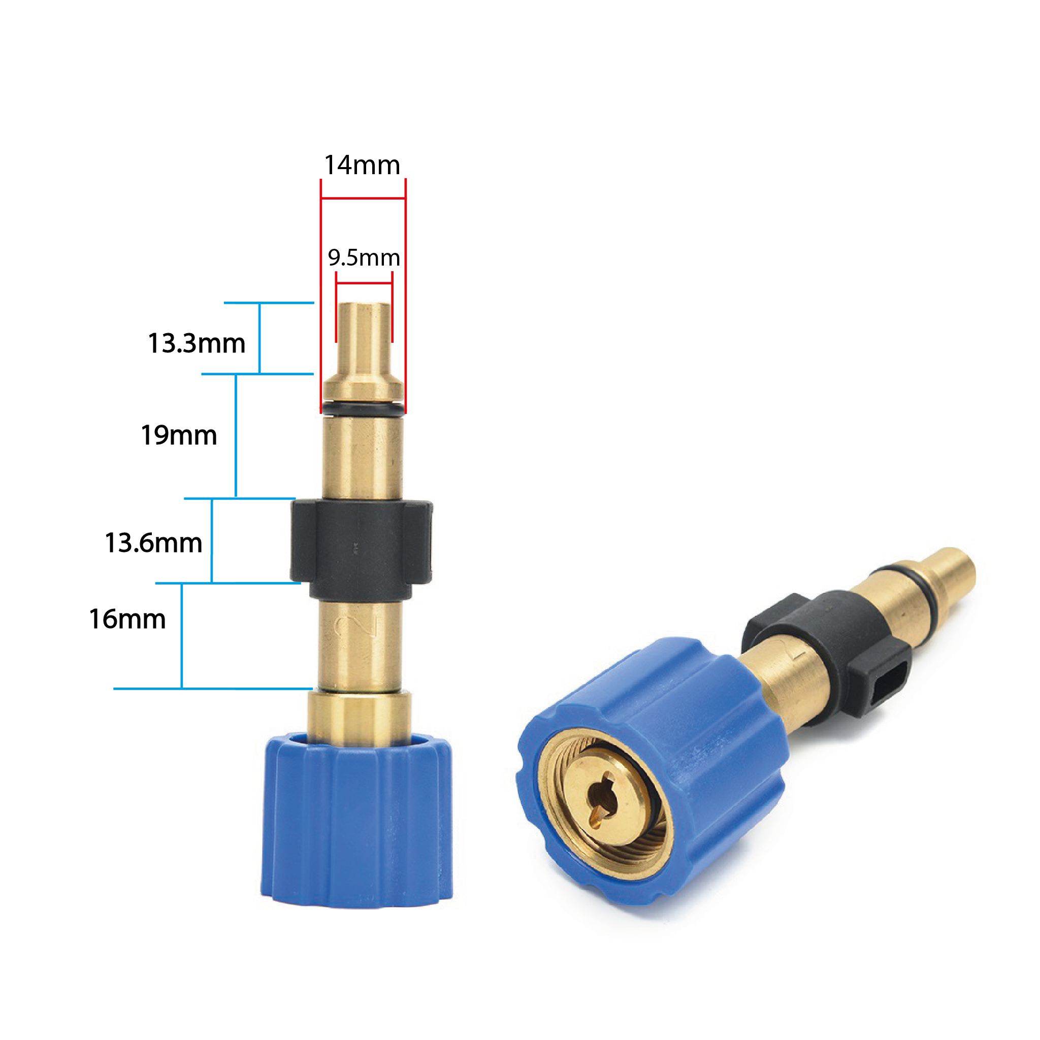 Lavor Pressure Washer Foam Cannon Adapter For MJJC Foam Cannon S V3 lavor-pressure-washer-foam-cannon-adapter-for-mjjc-foam-cannon-s-v3