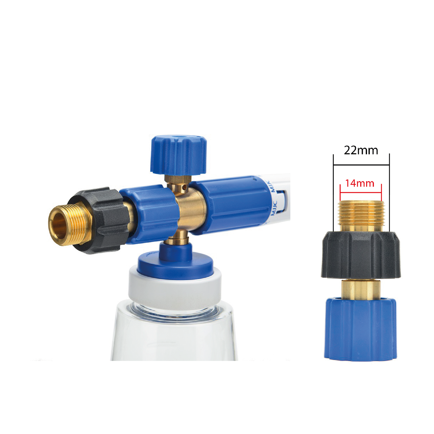 MJJC Foam Cannon S V3 - Spitwater Pressure Washer (Snow Foam Lance Gun)