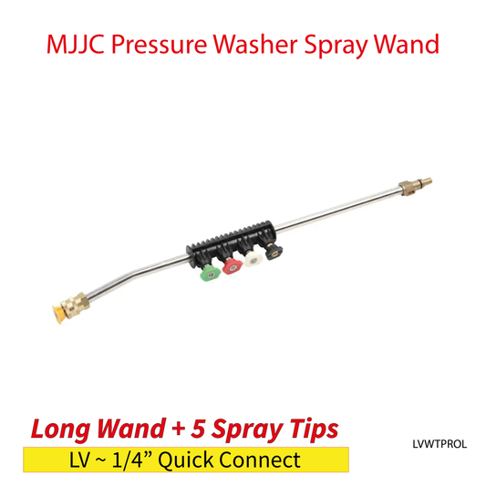 MJJC Light Weight Pressure Washer Long Spray Wand Lavor / Ryobi#1 / Ozito#1 / Aldi#1