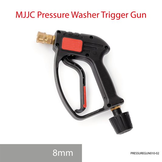 MJJC 8mm hose tip Light Weight Pressure Washer Trigger Spray Gun with Live Swivel