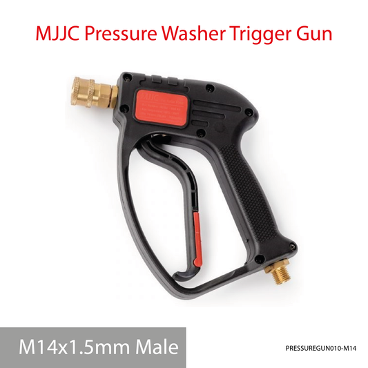 M14x1.5mm Male Thread - MJJC Light Weight Pressure Washer Short Trigger Gun with Live Swivel