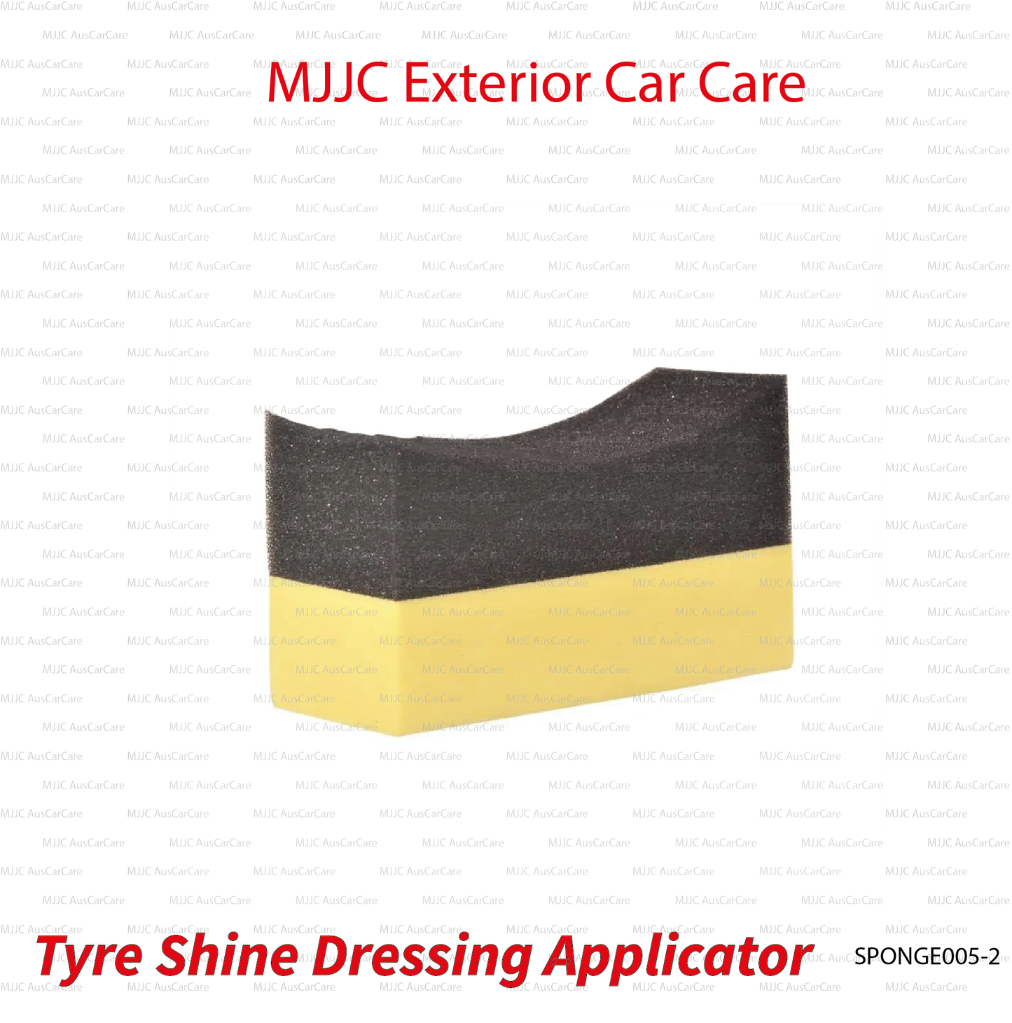 MJJC Tyre Shine Foam Dressing Applicator
