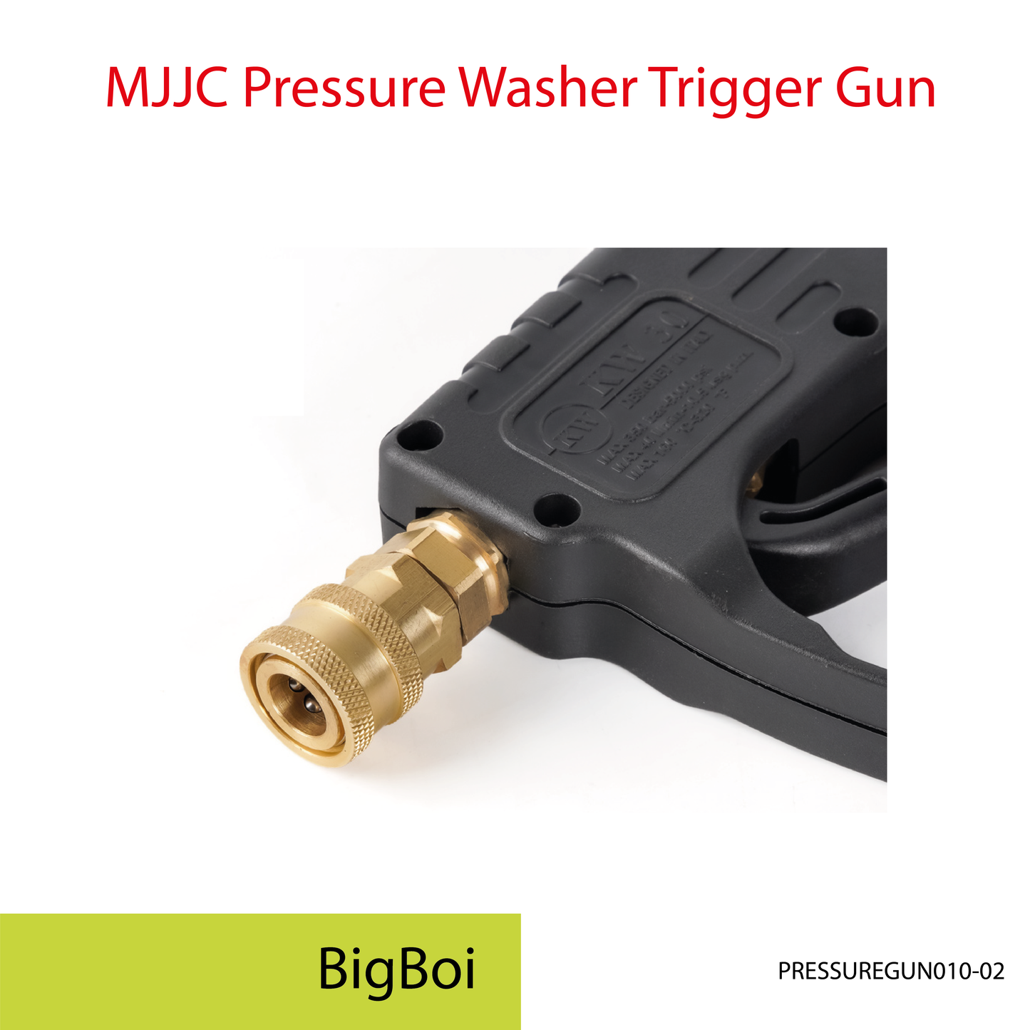 Big Boi -  MJJC Light Weight Pressure Washer Trigger Spray Gun with Live Swivel