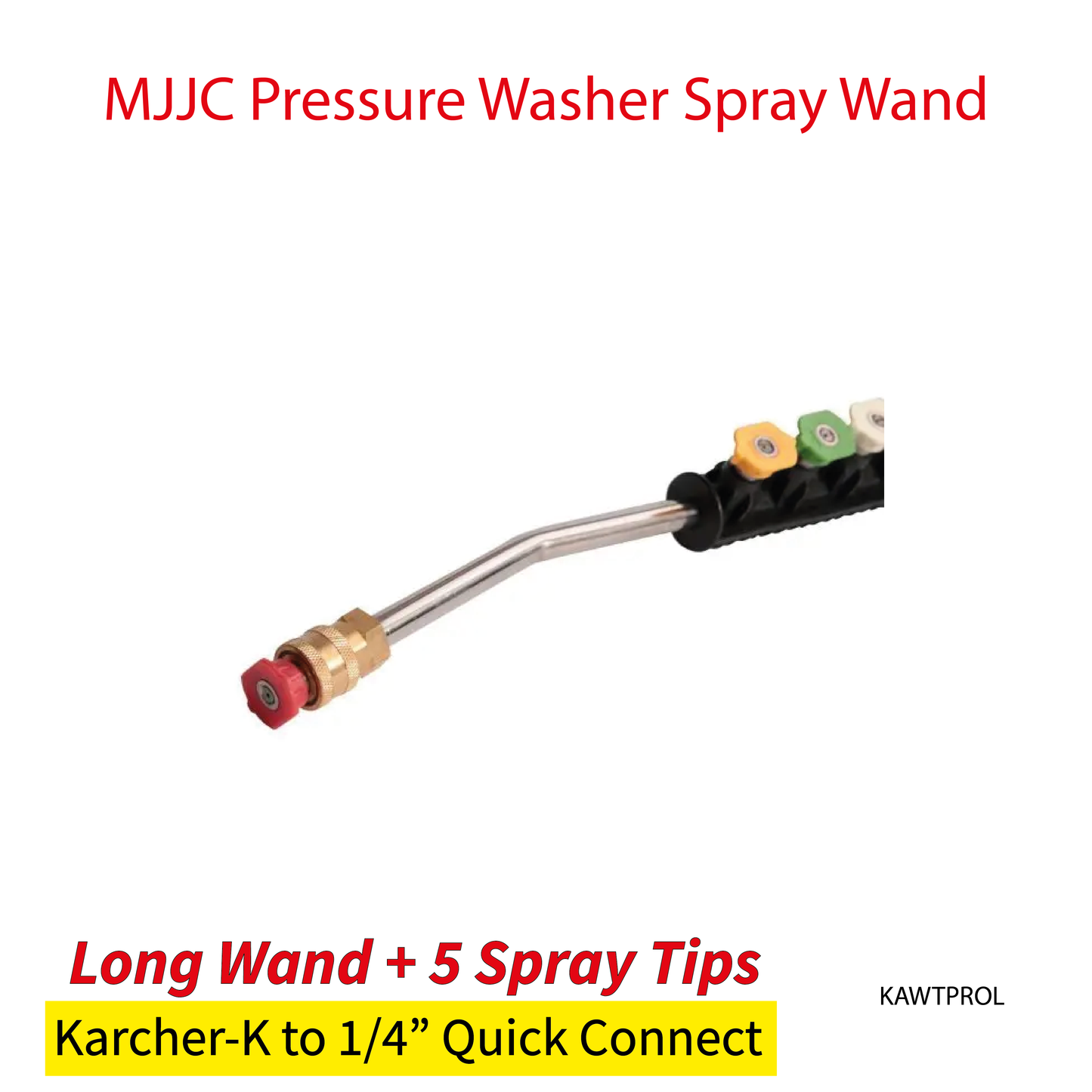 MJJC Light Weight Pressure Washer Long Spray Wand Karcher K-Series