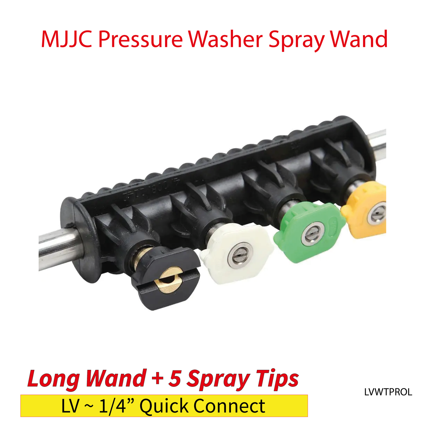 MJJC Light Weight Pressure Washer Long Spray Wand Lavor / Ryobi#1 / Ozito#1 / Aldi#1
