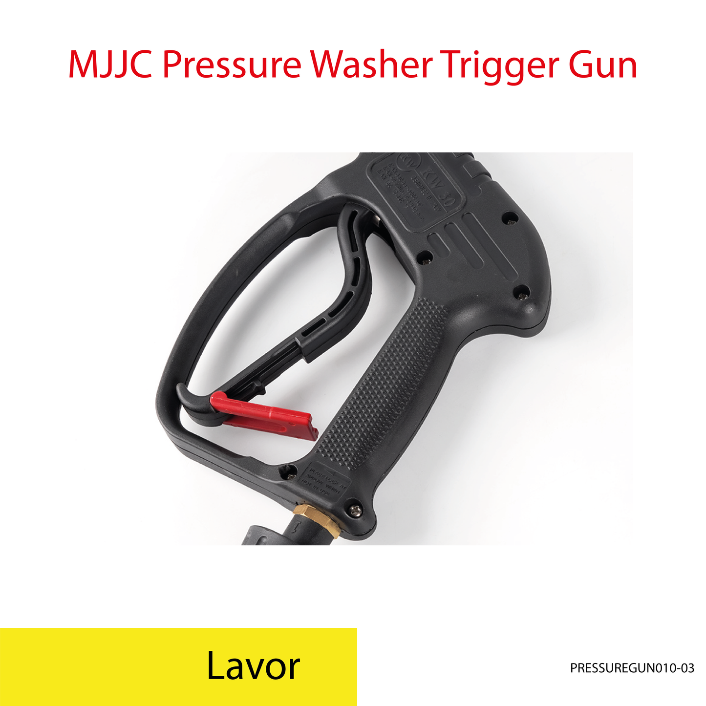 Lavor - MJJC Light Weight Pressure Washer Trigger Spray Gun with Live Swivel