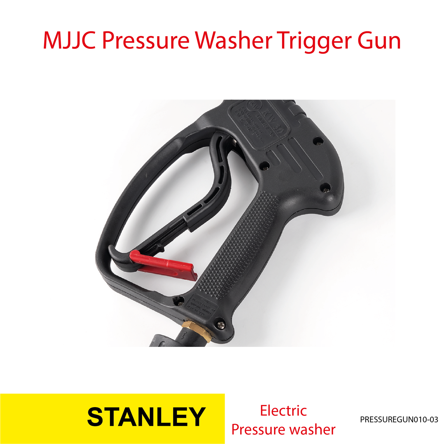Stanley Electric Pressure Washer - MJJC Light Weight Trigger Spray Gun with Live Swivel