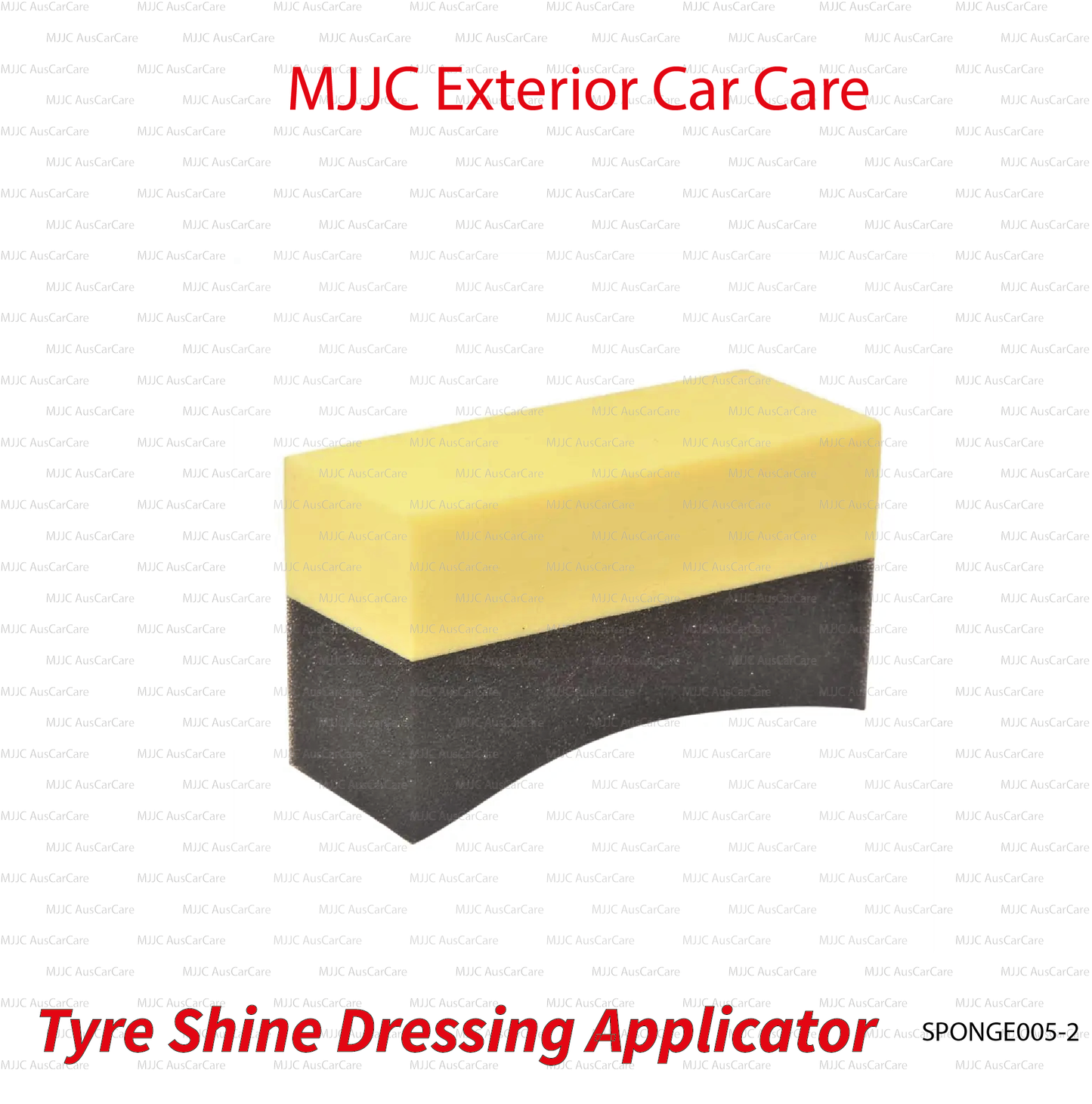 MJJC Tyre Shine Foam Dressing Applicator