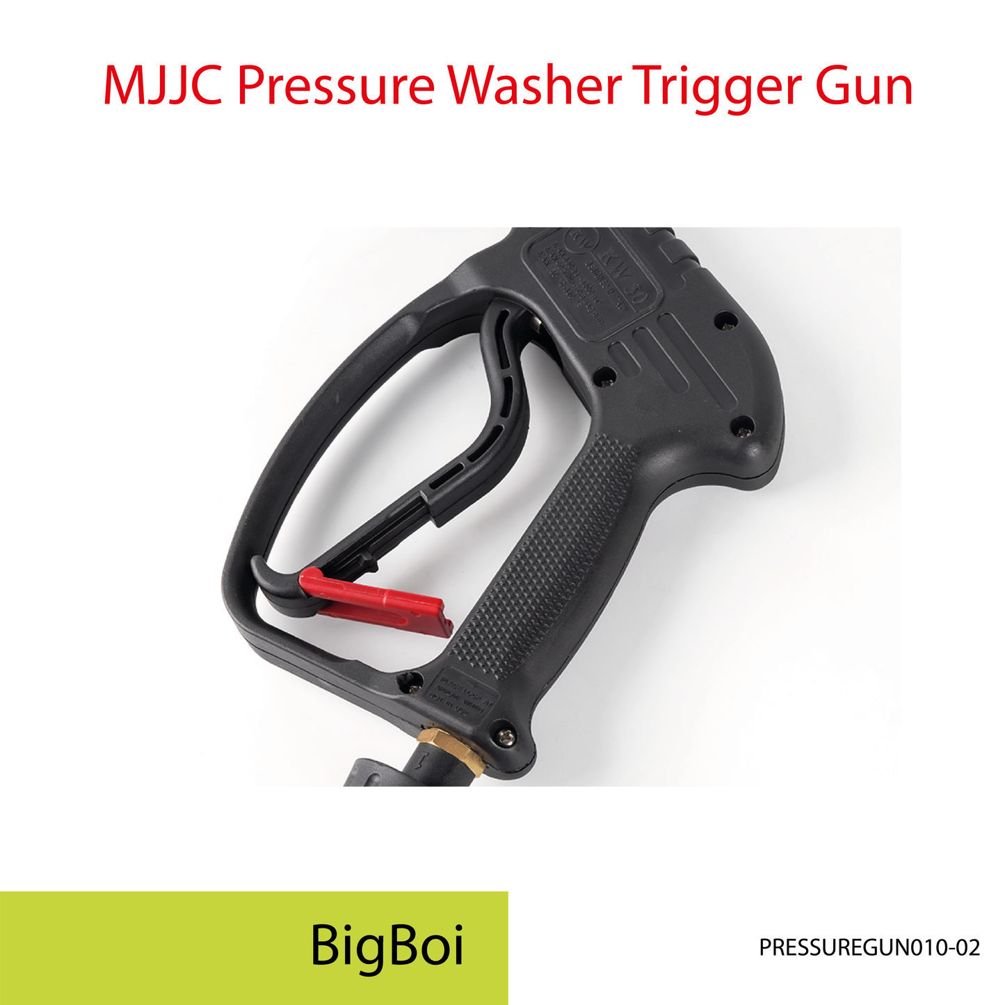 Big Boi - MJJC Light Weight Pressure Washer Trigger Spray Gun with Live Swivel