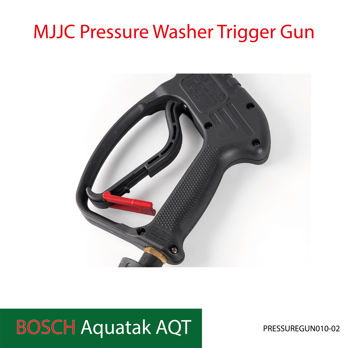 Bosch Aquatak AQT - MJJC Light Weight Pressure Washer Trigger Spray Gun with Live Swivel