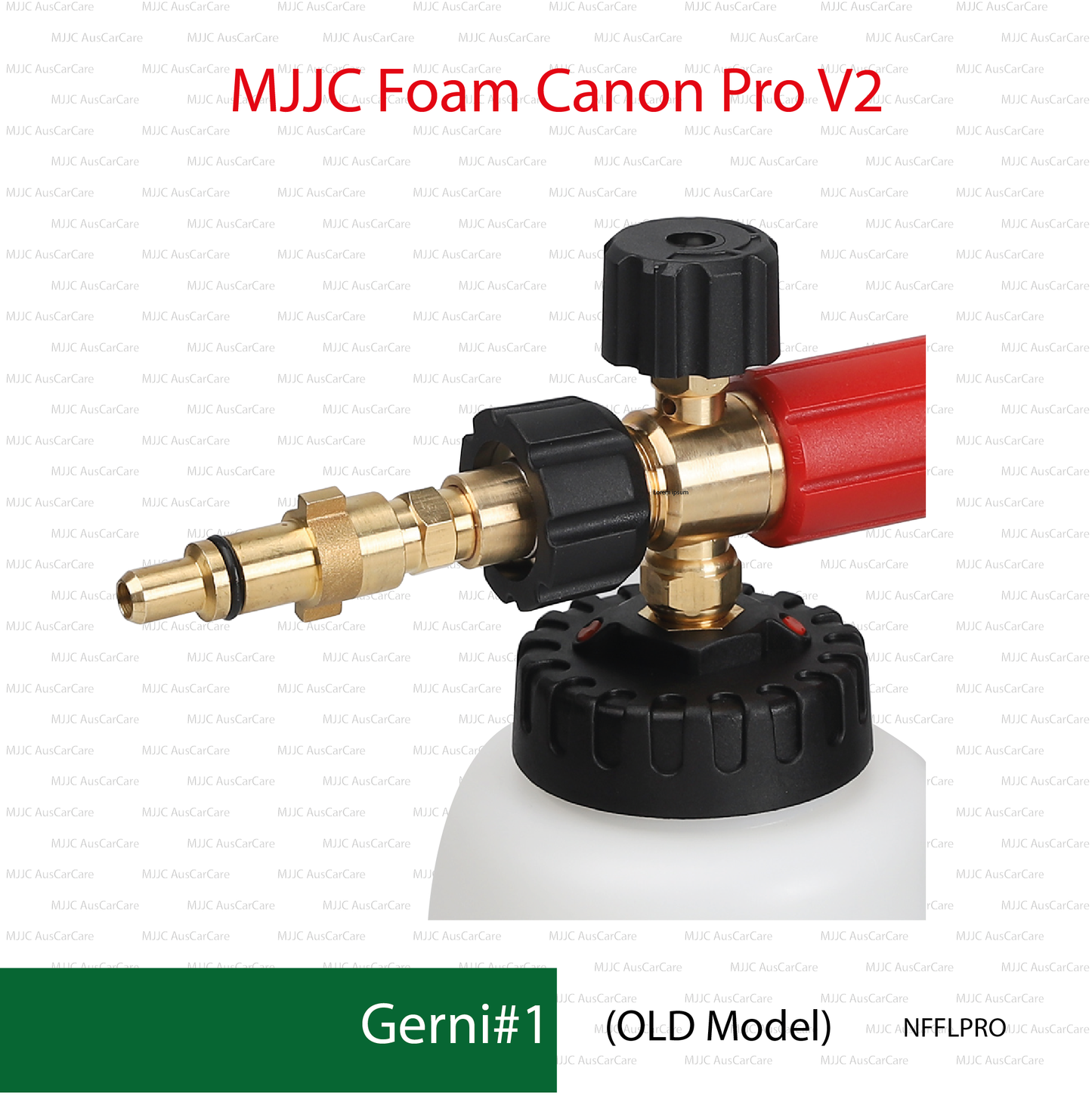 Gerni#1 (NFPROCN) Adapter for MJJC Foam Cannon Pro V2 (NFFLPRO)