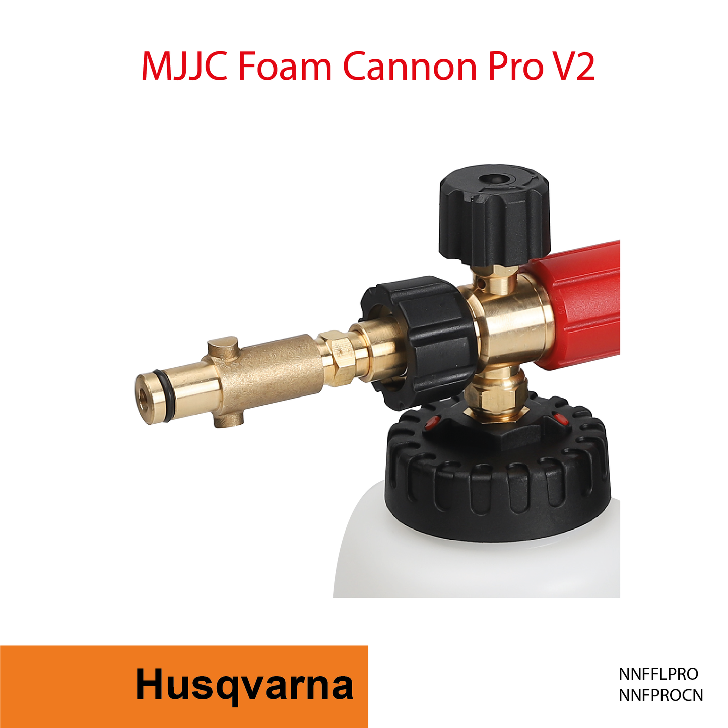 Husqvarna - MJJC Foam Cannon Pro V2 (Pressure Washer Snow Foam Lance Gun)