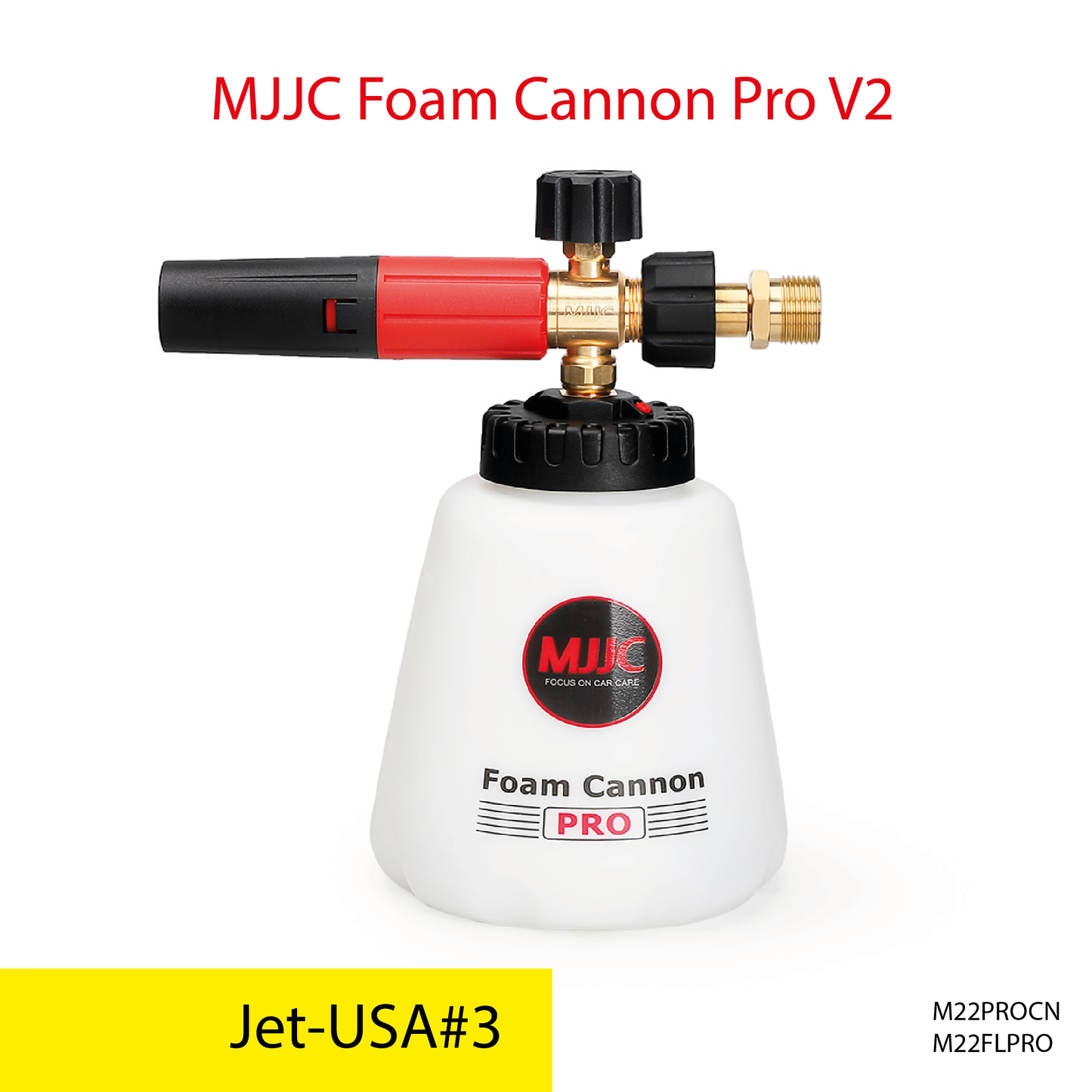 Jet-USA pressure washer - MJJC Foam Cannon Pro V2 (Pressure Washer Snow Foam Lance Gun)
