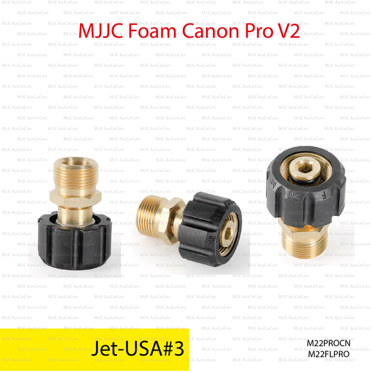 Jet-USA#3 (M22PROCN) Adapter for MJJC Foam Cannon Pro V2 (M22FLPRO)