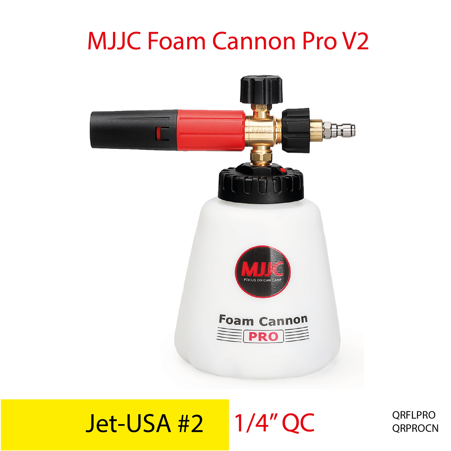 Jet-USA pressure washer - MJJC Foam Cannon Pro V2 (Pressure Washer Snow Foam Lance Gun)