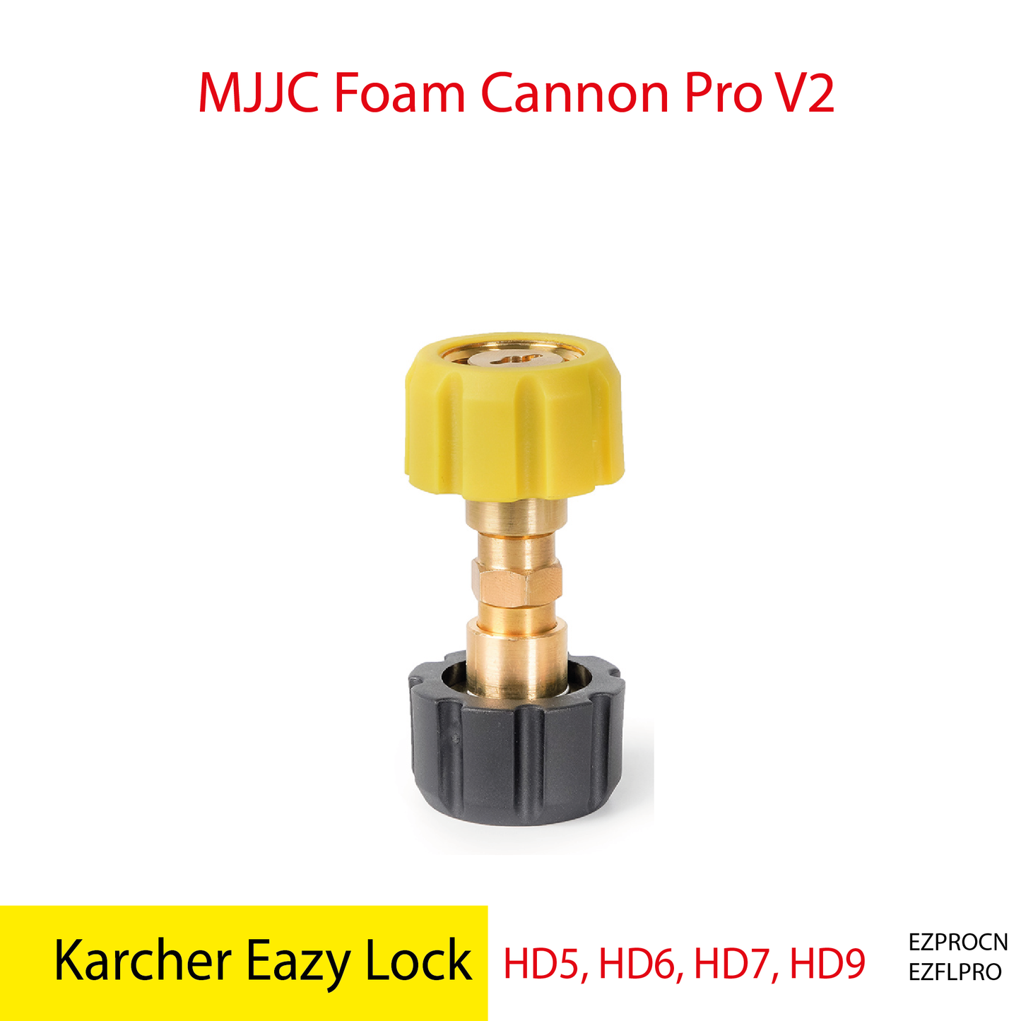 Karcher Professional HD with EASY!Force Advance Trigger Gun (HD5 | HD6 | HD7 | HD9) - MJJC Foam Cannon Pro V2 (Pressure Washer Snow Foam Lance Gun)