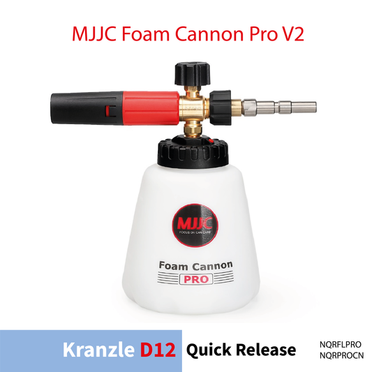 Kranzle pressure washer D12 Quick Connect - MJJC Foam Cannon Pro V2 (Pressure Washer Snow Foam Lance Gun)