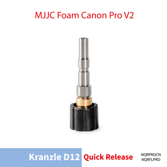 Kranzle (D12) Quick Connect Adapter for MJJC Foam Cannon Pro V2