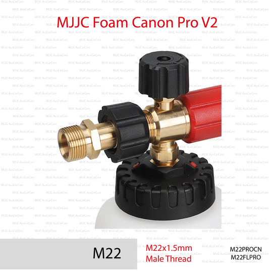 M22 x 1.5mm Adapter for MJJC Foam Canon Pro V2