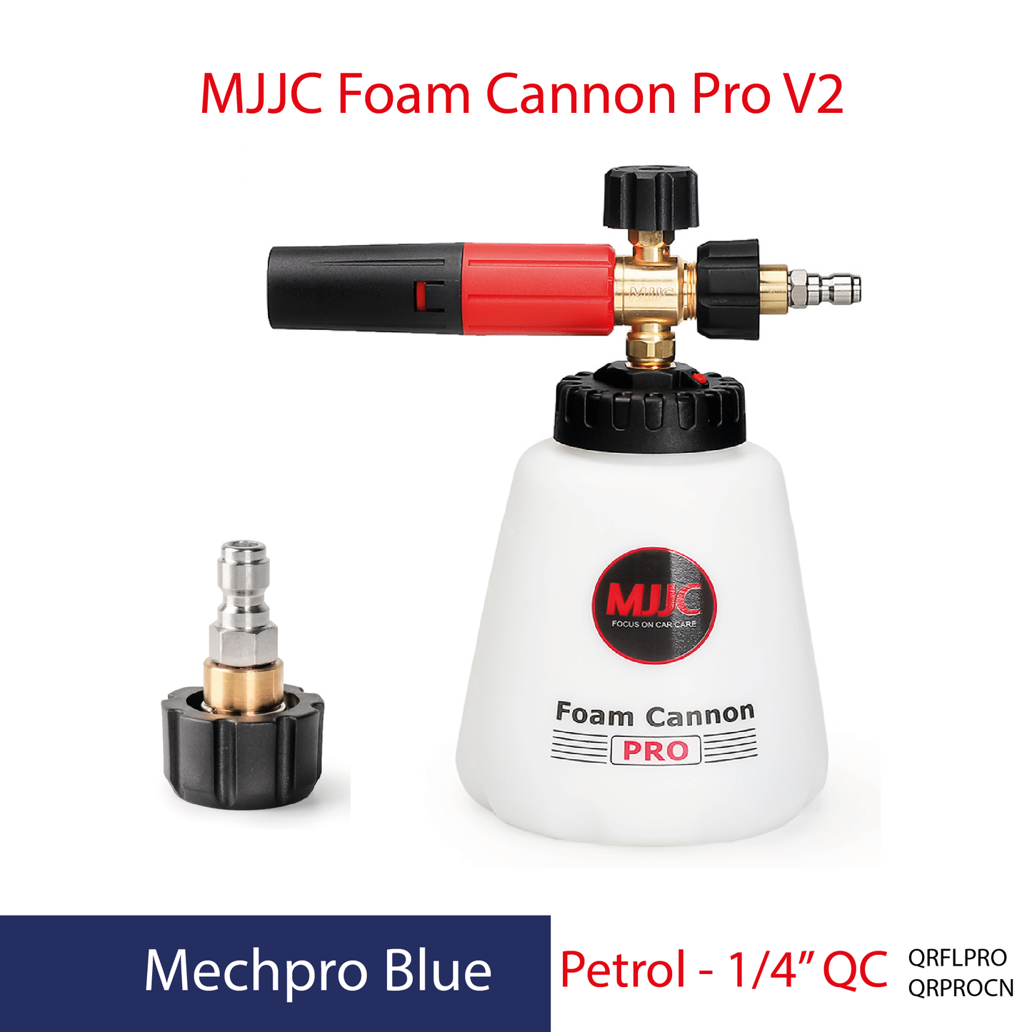 Mechpro Blue pressure washer - MJJC Foam Cannon Pro V2 (Pressure Washer Snow Foam Lance Gun)