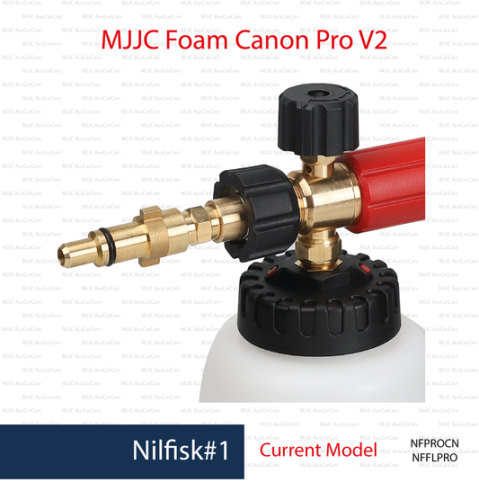 Nilfisk#1 (NFPROCN) Adapter for MJJC Foam Cannon Pro V2 (NFFLPRO)