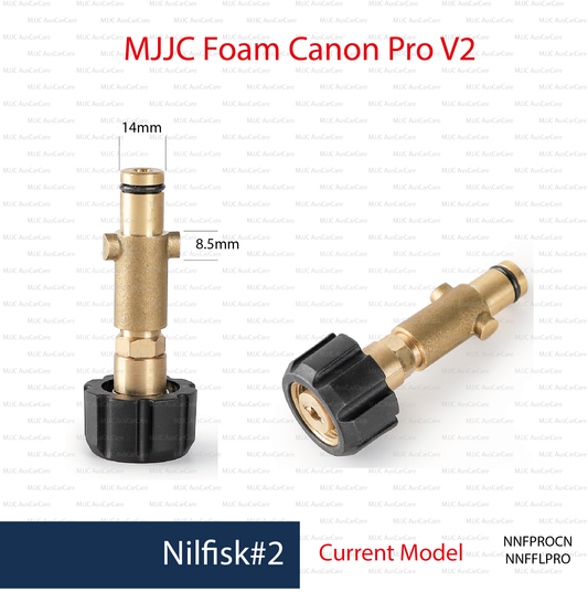 Nilfisk#2 (NNFPROCN) Adapter for MJJC Foam Cannon Pro V2 (NNFFLPRO)