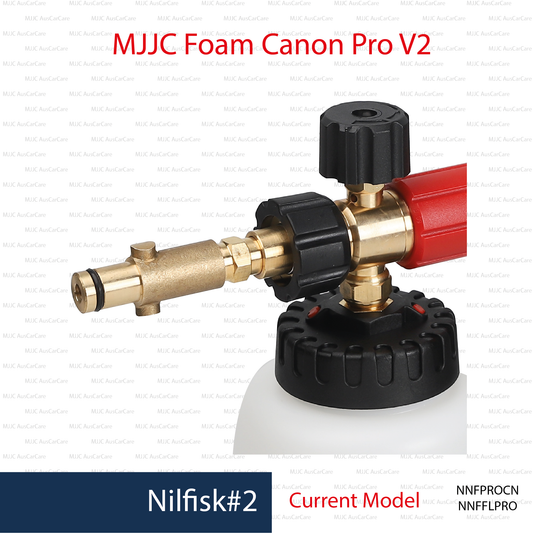 Nilfisk#2 (NNFPROCN) Adapter for MJJC Foam Cannon Pro V2 (NNFFLPRO)