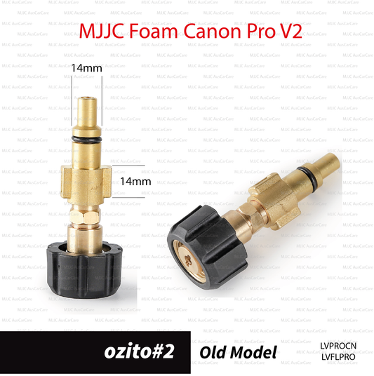 Ozito#1 (LVPROCN) Adapter for MJJC Foam Cannon Pro V2 (LVFLPRO)