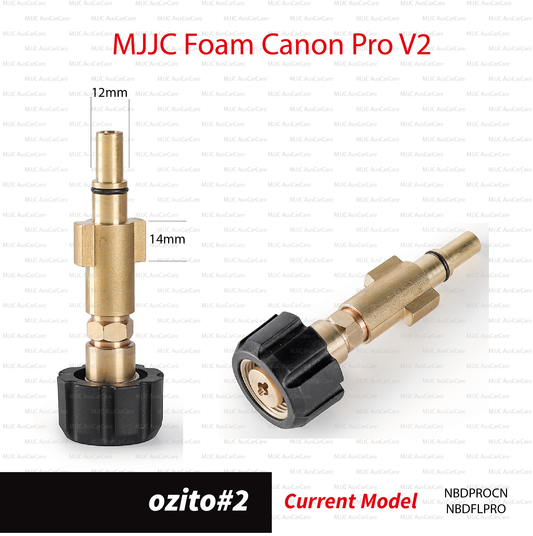 Ozito#2 (NBDPROCN) Adapter for MJJC Foam Cannon Pro V2 (NBDFLPRO)