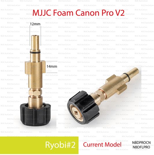 Ryobi#2 (NBDPROCN) Adapter for MJJC Foam Cannon Pro V2 (NBDFLPRO)