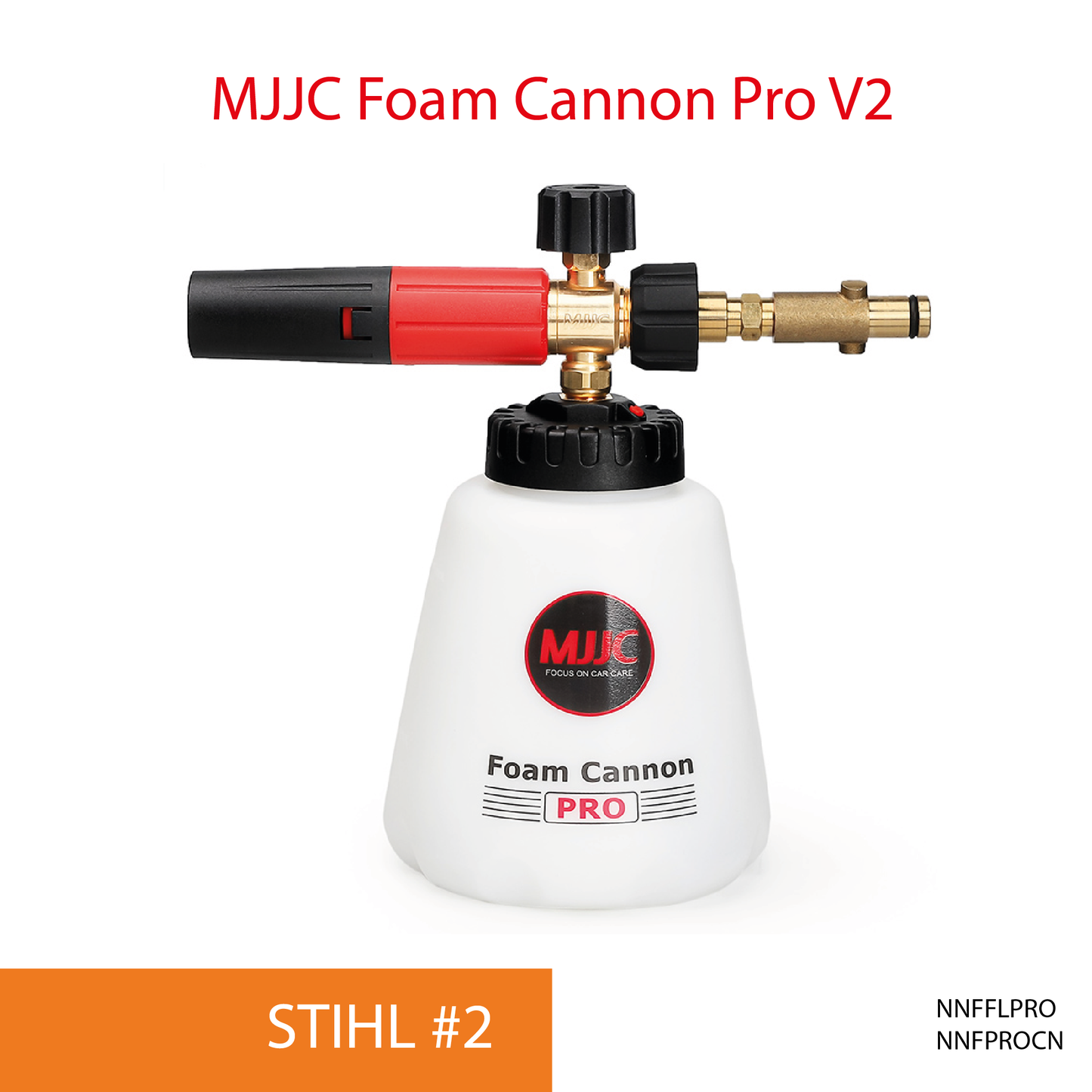 STIHL pressure washer - MJJC Foam Cannon Pro V2 (Pressure Washer Snow Foam Lance Gun)