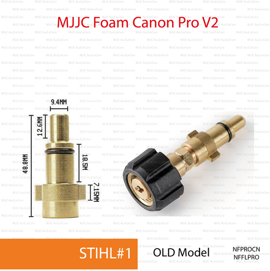 STIHL#1 (NFPROCN) Adapter for MJJC Foam Cannon Pro V2 (NFFLPRO)