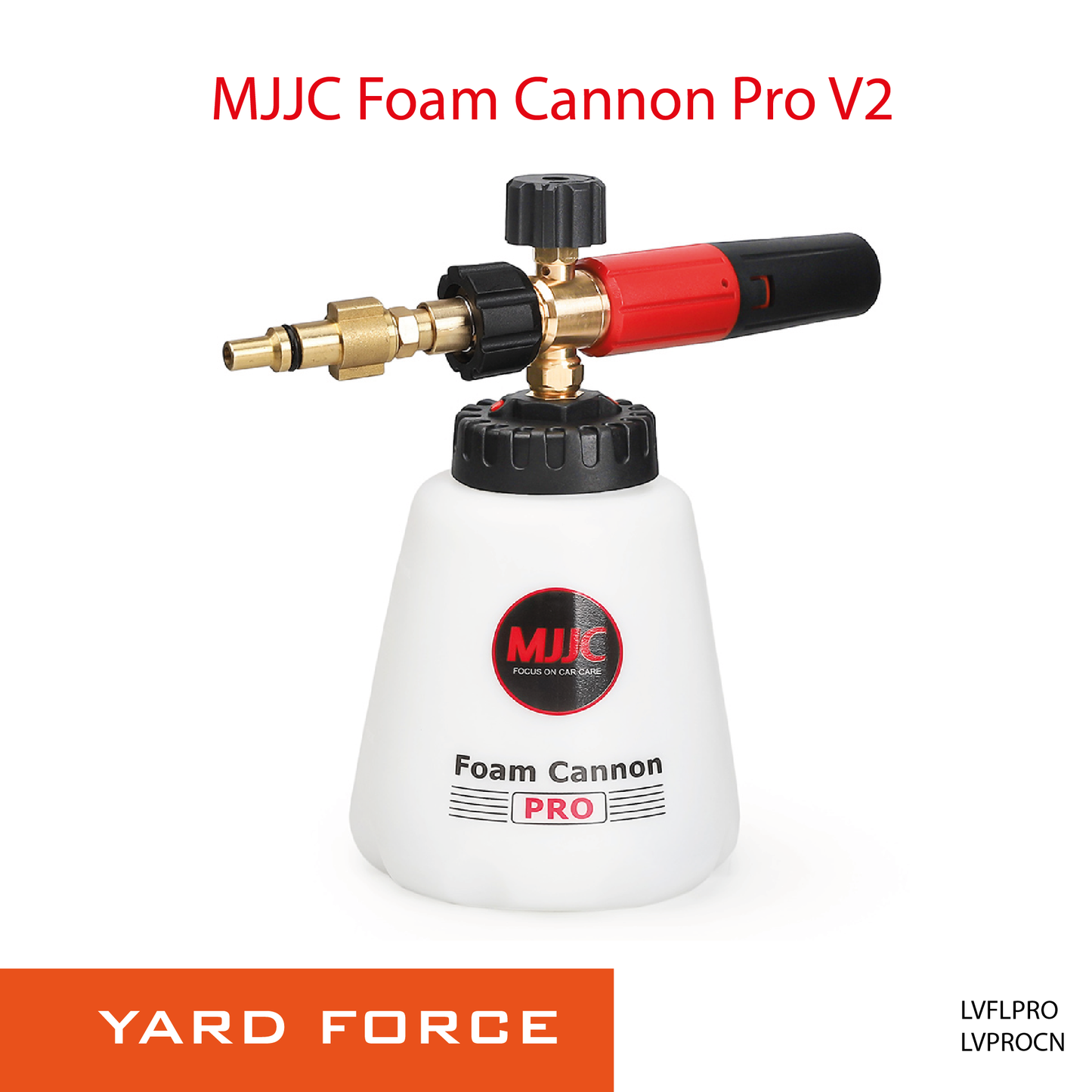 Yard Force pressure washer - MJJC Foam Cannon Pro V2 (Pressure Washer Snow Foam Lance Sprayer Gun)