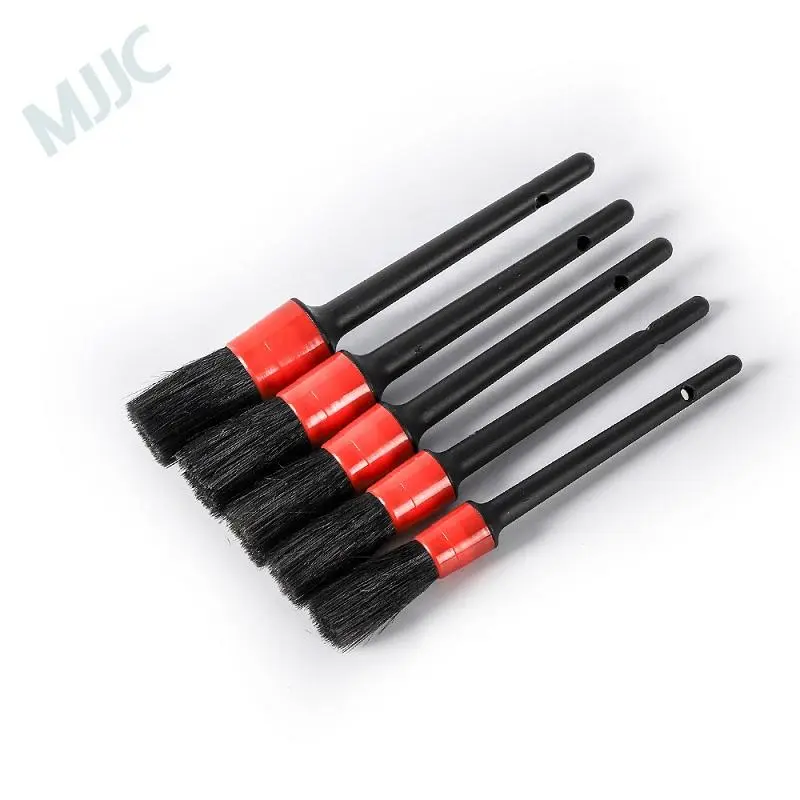 MJJC Detailing Boar Bristle Brush Set (5 sizes)