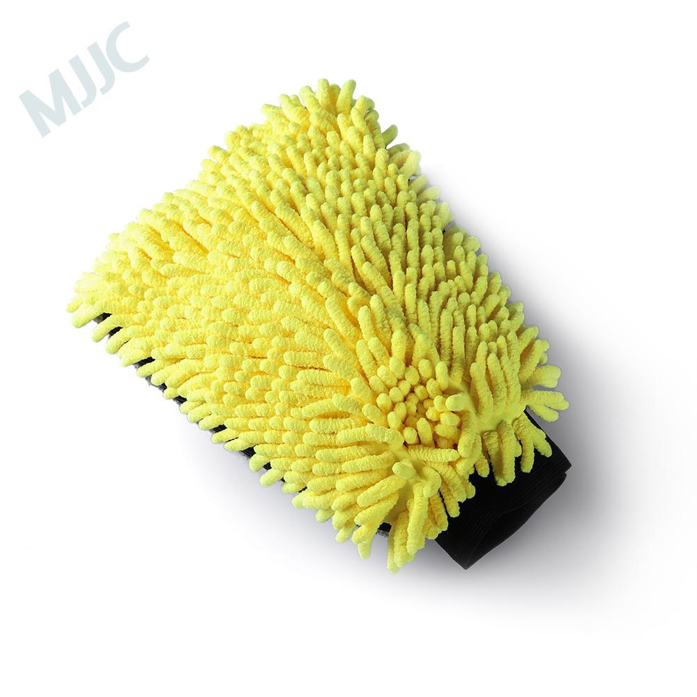 MJJC Chenille and Microfiber Wash Mitt with Waterproof Liner