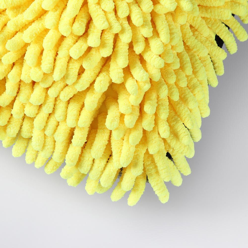 MJJC Chenille and Microfiber Wash Mitt with Waterproof Liner