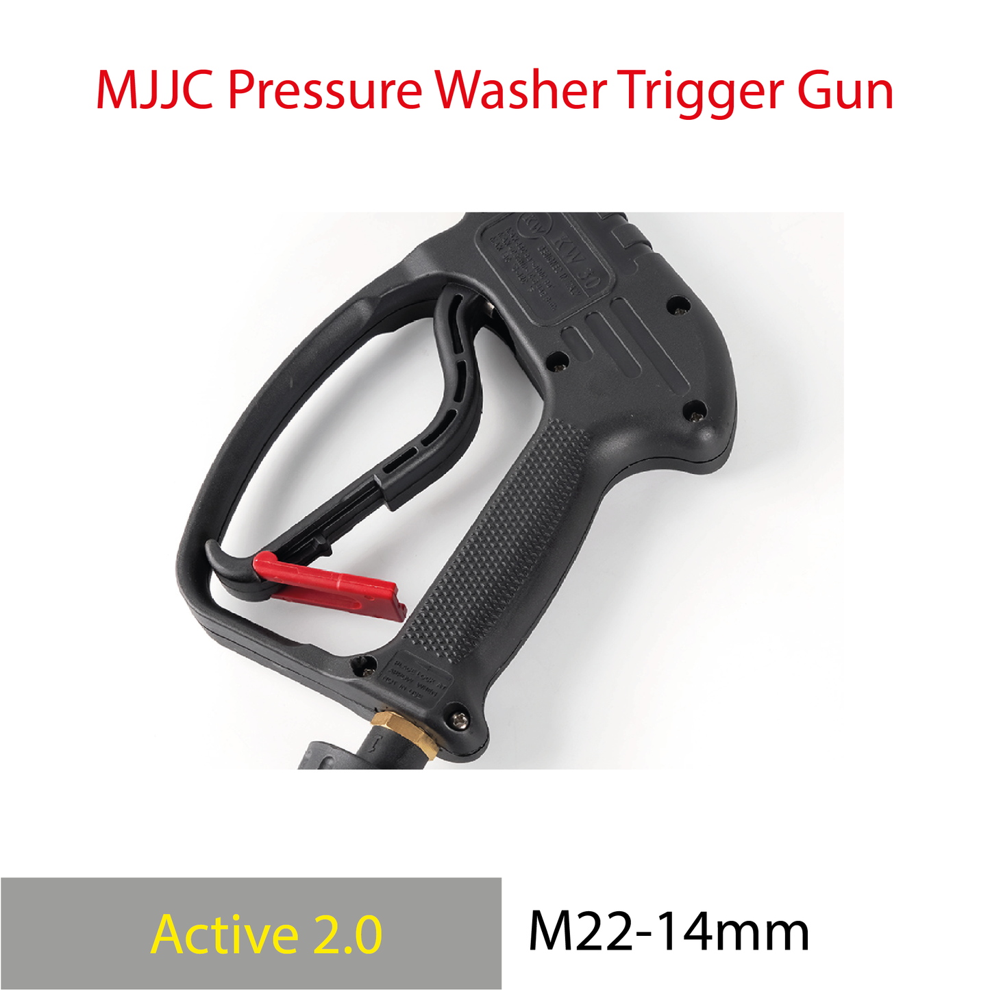 Active 2.0 pressure washer - M22-14mm - MJJC Light Weight Pressure Washer Short Trigger Gun with Live Swivel