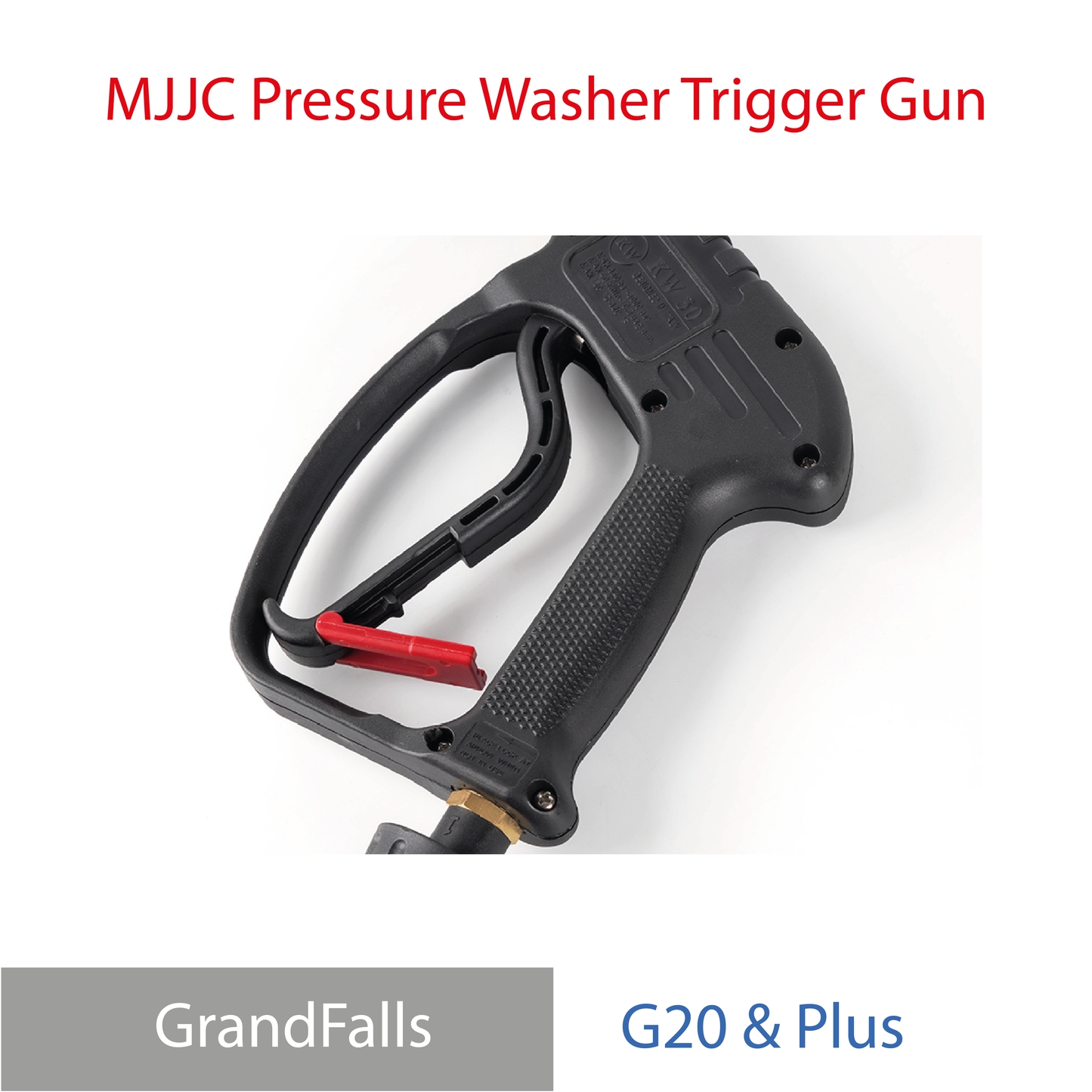 Giraffe Tools Grandfalls Pressure Washer G20 & Plus - MJJC Light Weight Pressure Washer Short Trigger Gun with Live Swivel