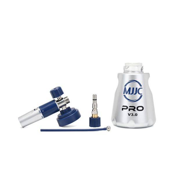 MJJC Foam Cannon PRO V3 - Karcher Professional HD4, HD5, HD6, HD7, HD9 with EASY Lock Quick Connect Advance Trigger Gun (Pressure Washer Snow Foam Lance Gun)