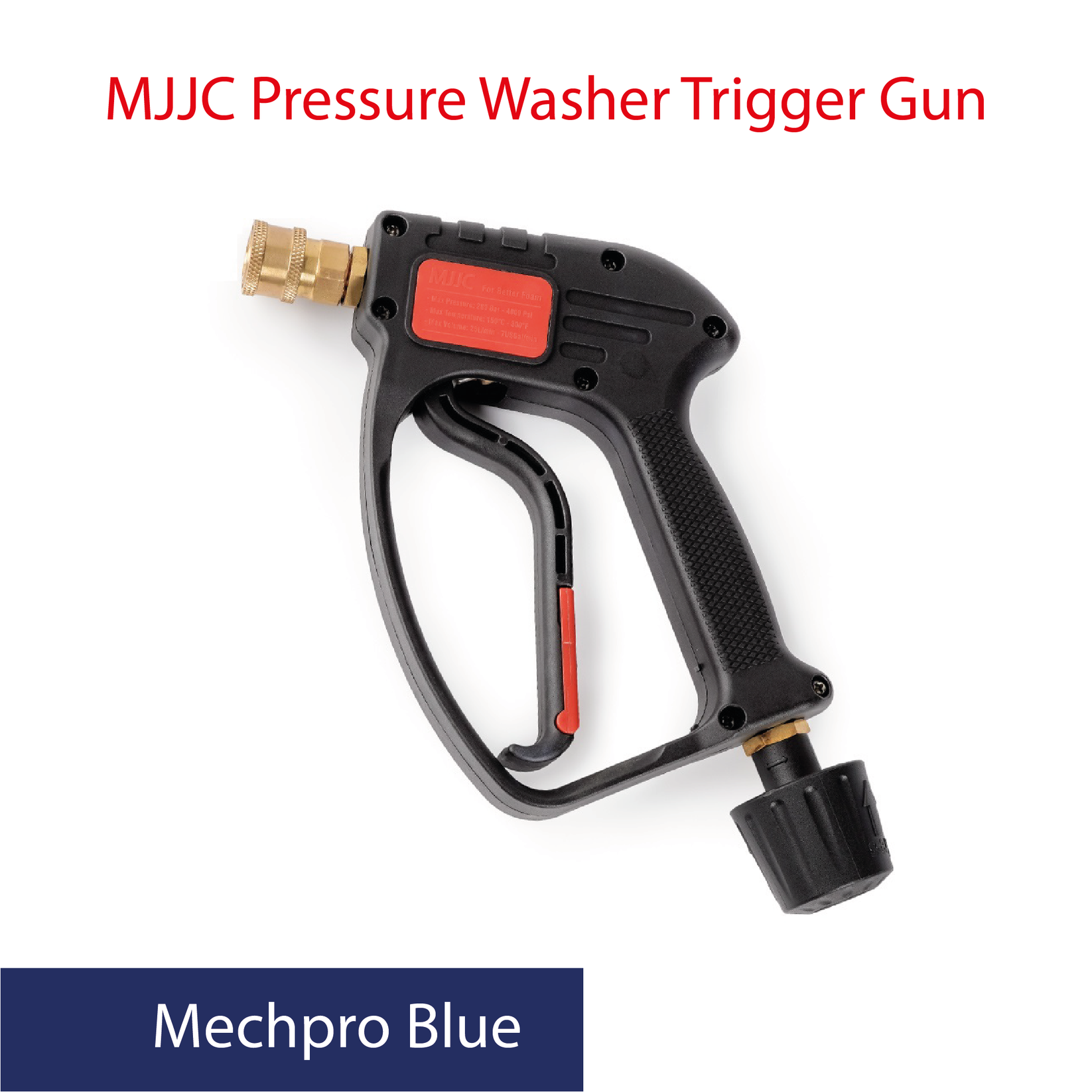 Mechpro BlueMJJC Light Weight Pressure Washer Short Trigger Spray Gun