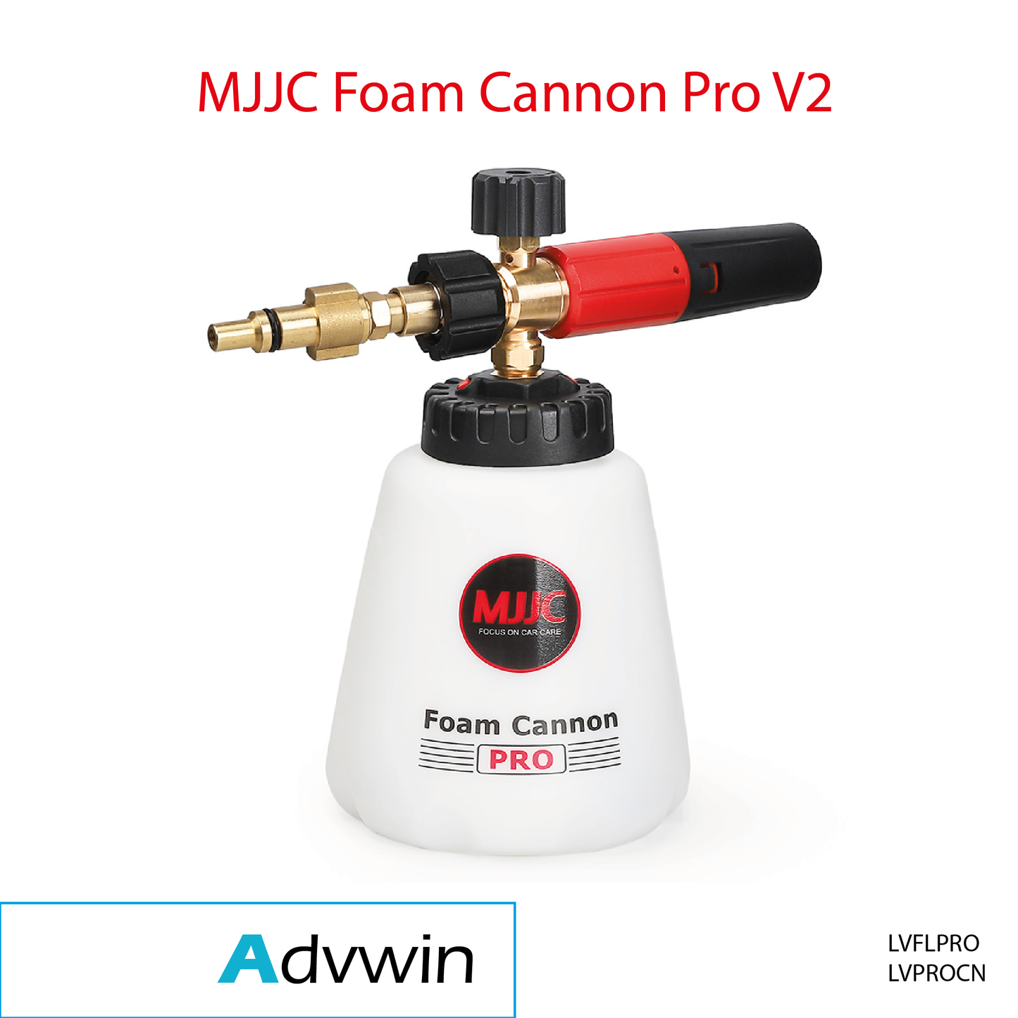 Advwin pressure washer - MJJC Foam Cannon Pro V2 (Pressure Washer Snow Foam Lance Gun)