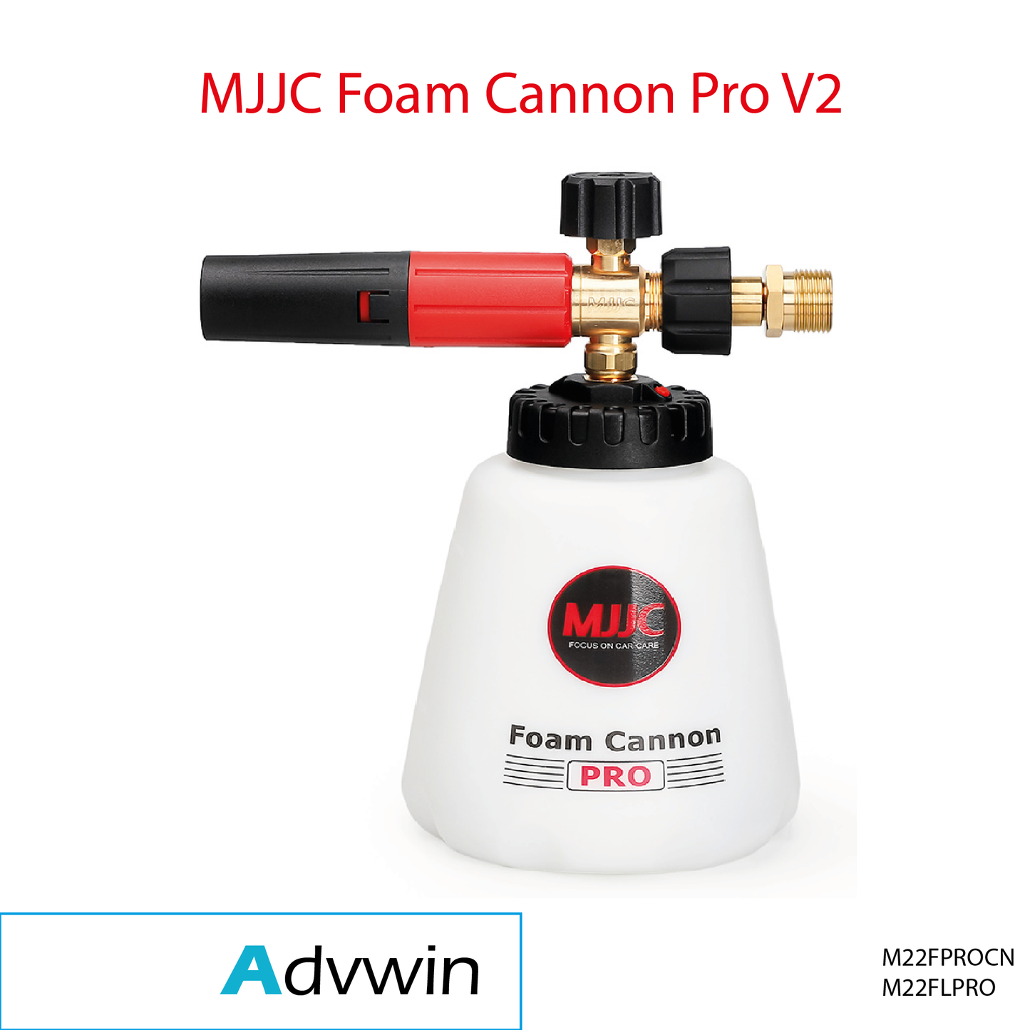 Advwin pressure washer - MJJC Foam Cannon Pro V2 (Pressure Washer Snow Foam Lance Gun)